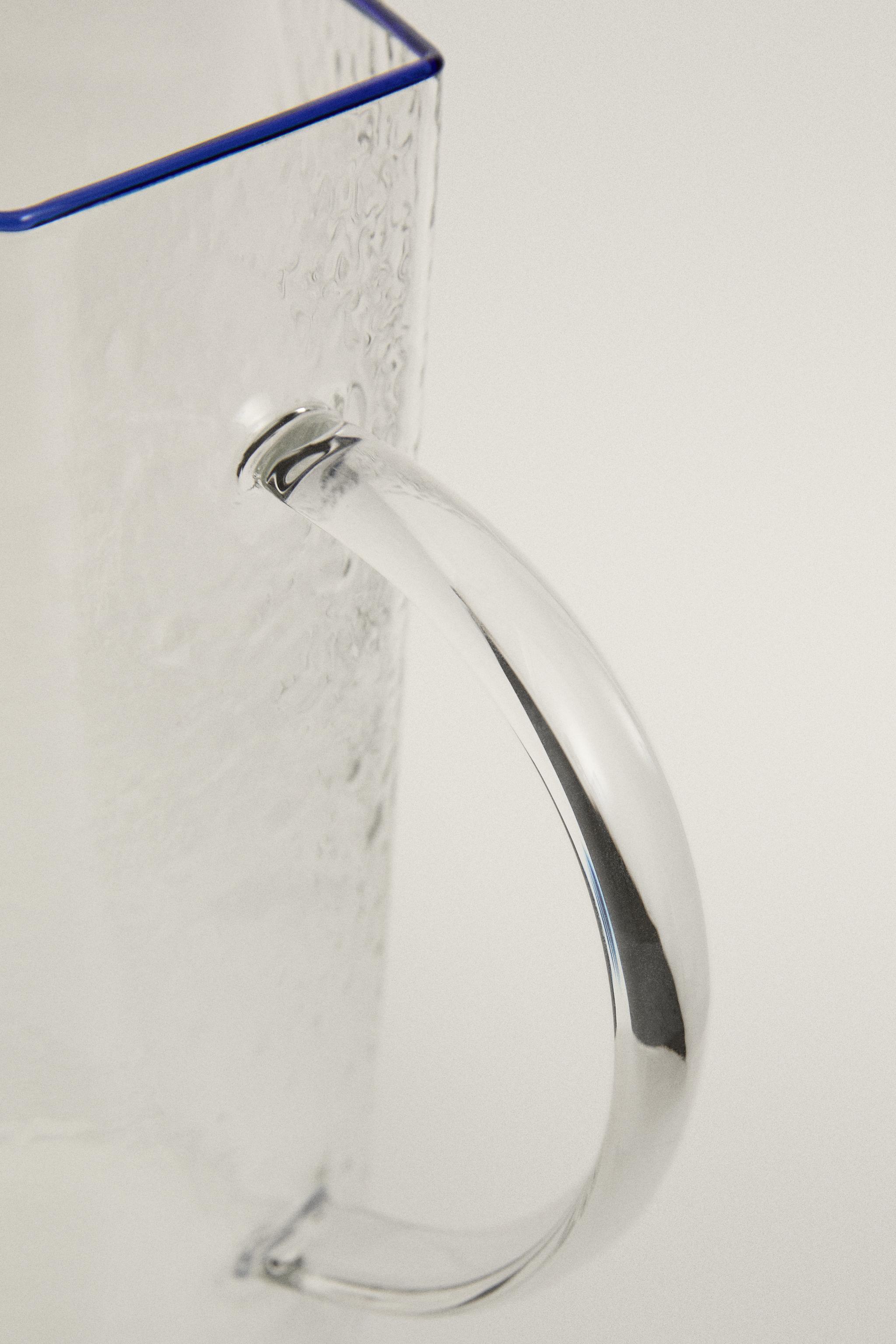 HEXAGONAL BOROSILICATE PITCHER